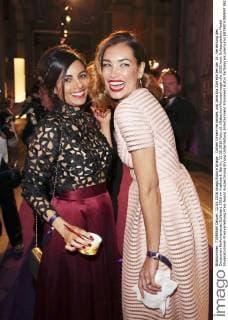 Collien Ulmen-Fernandes und Jana Ina Zarrella bei der 24. Verleihung des Deutschen Parfumpreises Duftstars 2016 im Kraftwerk. Berlin, 12.05.2016 Foto:xS.xGabschx xFuturexImage