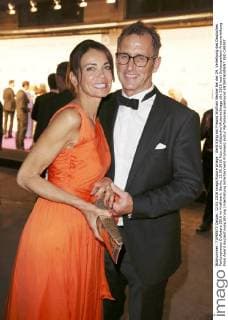 Gerit Kling mit Freund Wolfram Becker bei der 24. Verleihung des Deutschen Parfumpreises Duftstars 2016 im Kraftwerk. Berlin, 12.05.2016 Foto:xS.xGabschx xFuturexImage