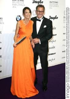 Gerit Kling mit Freund Wolfram Becker bei der 24. Verleihung des Deutschen Parfumpreises Duftstars 2016 im Kraftwerk. Berlin, 12.05.2016 Foto:xS.xGabschx xFuturexImage