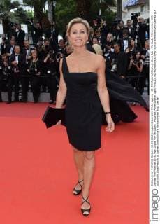 69. Filmfestival Cannes: Slack Bay - Ma Loute Filmpremiere 69th Cannes Film Festival 2016, Red Carpet film Ma Loute . Pictured: Anne-Sophie Lapix  SimonexComi Cannes