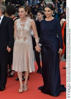69. Filmfestival Cannes: Slack Bay - Ma Loute Filmpremiere 69th Cannes Film Festival 2016, Red Carpet film Ma Loute . Pictured: Valeria Bruni Tedeschi, Juliette Binoche  SimonexComi Cannes