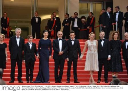 69. Filmfestival Cannes: Slack Bay - Ma Loute Filmpremiere 69th Cannes Film Festival 2016, Red Carpet film Ma Loute . Pictured: Cast Ma Loute  SimonexComi Cannes