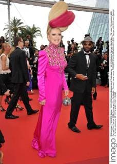 69. Filmfestival Cannes: Slack Bay - Ma Loute Filmpremiere 69th Cannes Film Festival 2016, Red carpet film Ma Loute . Pictured: Lena Lenina  Cannes