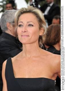 69. Filmfestival Cannes: Slack Bay - Ma Loute Filmpremiere 69th Cannes Film Festival 2016, Red carpet film Ma Loute . Pictured: Anne-Sophie Lapix  Cannes