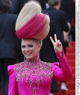 69. Festival de Cannes: Slack Bay - Ma Loute Filmpremiere Elena Lenina arrives on the steps of the Palais des Festivals before the screening of the film Ma Loute (Slack Bay) during the 69th annual Cannes International Film Festival in Cannes, France on May 13, 2016.  CAN20160513813 DAVIDxSILPA