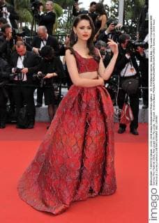 69. Filmfestival Cannes: Slack Bay - Ma Loute Filmpremiere 69th Cannes Film Festival 2016, Red carpet film Ma Loute . Pictured: Kristina Bazan  Cannes