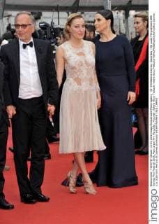 69. Filmfestival Cannes: Slack Bay - Ma Loute Filmpremiere 69th Cannes Film Festival 2016, Red carpet film Ma Loute . Pictured: Valeria Bruni Tedeschi wears Gucci  Cannes