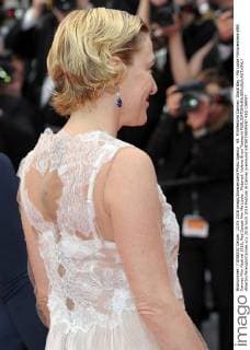 69. Filmfestival Cannes: Slack Bay - Ma Loute Filmpremiere 69th Cannes Film Festival 2016, Red Carpet film Ma Loute . Pictured: Valeria Bruni Tedeschi  AlbertoxTerenghi Cannes