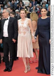 69. Filmfestival Cannes: Slack Bay - Ma Loute Filmpremiere 69th Cannes Film Festival 2016, Red Carpet film Ma Loute . Pictured: Valeria Bruni Tedeschi, Juliette Binoche, Fabrice Luchini  AlbertoxTerenghi Cannes