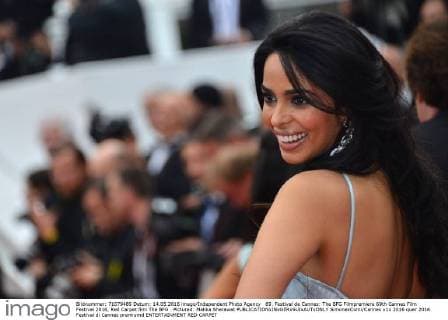 69. Festival de Cannes: The BFG Filmpremiere 69th Cannes Film Festival 2016, Red Carpet film The BFG . Pictured: Malika Sherawat  SimonexComi Cannes
