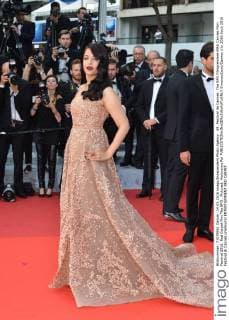 69. Festival de Cannes: The BFG Filmpremiere 69th Cannes Film Festival 2016, Red Carpet film The BFG . Pictured: Aishwarya Rai  SimonexComi Cannes