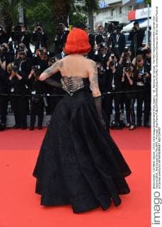 69. Festival de Cannes: The BFG Filmpremiere 69th Cannes Film Festival 2016, Red Carpet film The BFG . Pictured: Miss Fame  SimonexComi Cannes