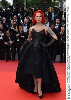 69. Festival de Cannes: The BFG Filmpremiere 69th Cannes Film Festival 2016, Red Carpet film The BFG . Pictured: Miss Fame  SimonexComi Cannes