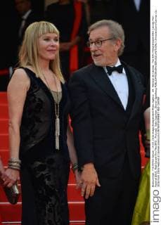 69. Festival de Cannes: The BFG Filmpremiere 69th Cannes Film Festival 2016, Red Carpet film The BFG . Pictured: Kate Capshaw, Steven Spielberg  SimonexComi Cannes