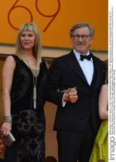 69. Festival de Cannes: The BFG Filmpremiere 69th Cannes Film Festival 2016, Red Carpet film The BFG . Pictured: Kate Capshaw, Steven Spielberg  SimonexComi Cannes