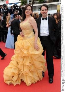 69. Festival de Cannes: The BFG Filmpremiere 69th Cannes Film Festival 2016, Red Carpet film The BFG . Pictured: Isabelle Adriani  AlbertoxTerenghi Cannes