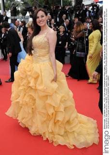 69. Festival de Cannes: The BFG Filmpremiere 69th Cannes Film Festival 2016, Red Carpet film The BFG . Pictured: Isabelle Adriani  AlbertoxTerenghi Cannes