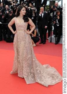 69. Festival de Cannes: The BFG Filmpremiere 69th Cannes Film Festival 2016, Red Carpet film The BFG . Pictured: Aishwaria Rai  AlbertoxTerenghi Cannes