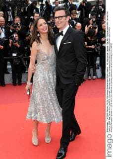 69. Festival de Cannes: The BFG Filmpremiere 69th Cannes Film Festival 2016, Red Carpet film The BFG . Pictured: Berenice Bejo, Michel Hazanavicius  AlbertoxTerenghi Cannes