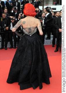 69. Festival de Cannes: The BFG Filmpremiere 69th Cannes Film Festival 2016, Red Carpet film The BFG . Pictured: Miss Fame  AlbertoxTerenghi Cannes