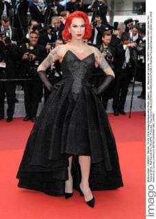 69. Festival de Cannes: The BFG Filmpremiere 69th Cannes Film Festival 2016, Red Carpet film The BFG . Pictured: Miss Fame  AlbertoxTerenghi Cannes