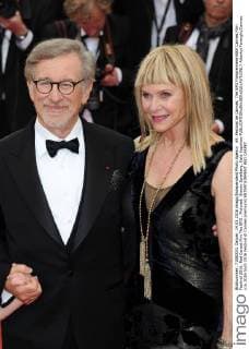 69. Festival de Cannes: The BFG Filmpremiere 69th Cannes Film Festival 2016, Red Carpet film The BFG . Pictured: Steven Spielberg, Cate Kapshaw  AlbertoxTerenghi Cannes