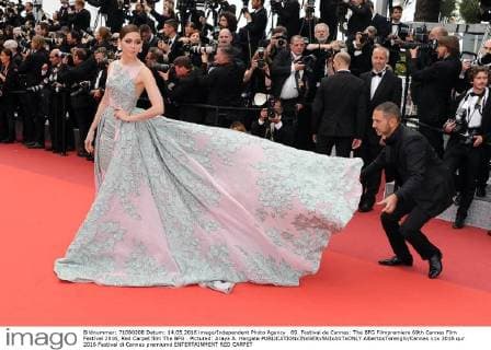 69. Festival de Cannes: The BFG Filmpremiere 69th Cannes Film Festival 2016, Red Carpet film The BFG . Pictured: Araya A. Hargate  AlbertoxTerenghi Cannes