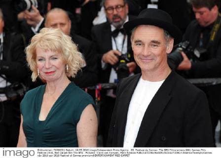 69. Festival de Cannes: The BFG Filmpremiere 69th Cannes Film Festival 2016, Red Carpet film The BFG . Pictured: Claire van Kampen, Mark Rylance  AlbertoxTerenghi Cannes