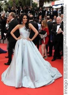 69. Festival de Cannes: The BFG Filmpremiere 69th Cannes Film Festival 2016, Red Carpet film The BFG . Pictured: Mallika Sherawat  AlbertoxTerenghi Cannes