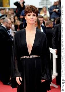 69. Festival de Cannes: The BFG Filmpremiere 69th Cannes Film Festival 2016, Red Carpet film The BFG . Pictured: Paz Vega  AlbertoxTerenghi Cannes