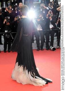 69. Festival de Cannes: The BFG Filmpremiere 69th Cannes Film Festival 2016, Red Carpet film The BFG . Pictured: Paz Vega  AlbertoxTerenghi Cannes
