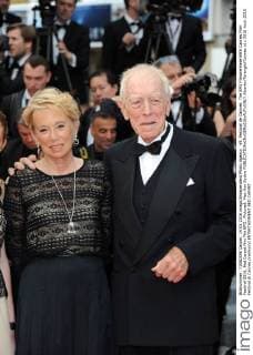 69. Festival de Cannes: The BFG Filmpremiere 69th Cannes Film Festival 2016, Red Carpet film The BFG . Pictured: Max Von Sydow  AlbertoxTerenghi Cannes
