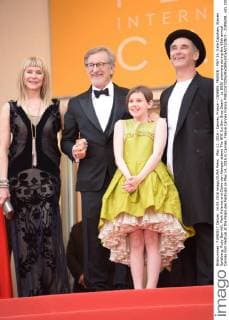 May 11, 2016 - Cannes, France - CANNES, FRANCE - MAY 14: Kate Capshaw, Steven Spielberg, Ruby Barnhill, Mark Rylance and Claire van Kampen attend The BFG (Le Bon Gros Geant - Le BGG) premiere during the 69th annual Cannes Film Festival at the Palais des Festivals on May 14, 2016 in Cannes, France Cannes France - ZUMAi09_