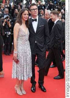 69. Festival de Cannes: The BFG Filmpremiere Berenice Bejo (L) and Michel Hazanavicius arrive on the red carpet before the screening of the film The BFG at the 69th annual Cannes International Film Festival in Cannes, France on May 14, 2016.  CAN20160514831 DAVIDxSILPA