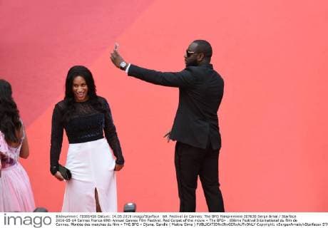 69. Festival de Cannes: The BFG Filmpremiere 207630 Serge Arnal Starface 2016-05-14 Cannes France 69th Annual Cannes Film Festival. Red Carpet of the movie « The BFG» . 69ème Festival International du film de Cannes. Montée des marches du film « THE BFG » Djuna, Gandhi ( Maitre Gims )  Copyright: xSergexArnalx xStarfacex STAR_207630_010