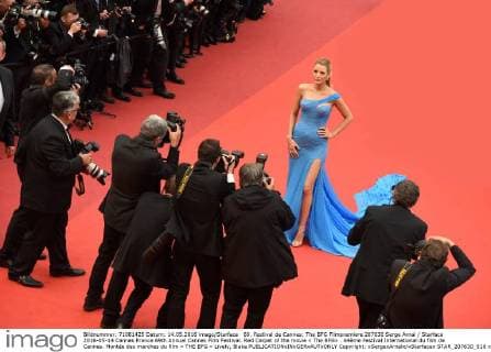 69. Festival de Cannes: The BFG Filmpremiere 207630 Serge Arnal Starface 2016-05-14 Cannes France 69th Annual Cannes Film Festival. Red Carpet of the movie « The BFG» . 69ème Festival International du film de Cannes. Montée des marches du film « THE BFG » Lively, Blake  Copyright: xSergexArnalx xStarfacex STAR_207630_018