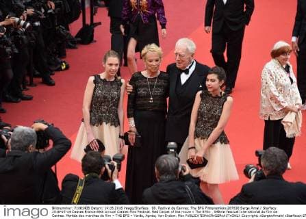 69. Festival de Cannes: The BFG Filmpremiere 207630 Serge Arnal Starface 2016-05-14 Cannes France 69th Annual Cannes Film Festival. Red Carpet of the movie « The BFG» . 69ème Festival International du film de Cannes. Montée des marches du film « THE BFG » Varda, Agnès; Von Sydow, Max  Copyright: xSergexArnalx xStarfacex STAR_207630_027