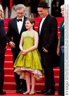 May 14, 2016 - Cannes, France - Steven Spielberg, Ruby Barnhill and Mark Rylance attend The BFG (Le Bon Gros Geant - Le BGG) premiere during the 69th annual Cannes Film Festival at the Palais des Festivals on May 14, 2016 in Cannes, France. Cannes France  - ZUMAn230