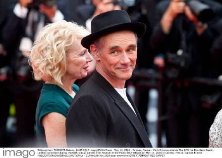 May 14, 2016 - Cannes, France - Mark Rylance attends The BFG (Le Bon Gros Geant - Le BGG) premiere during the 69th annual Cannes Film Festival at the Palais des Festivals on May 14, 2016 in Cannes, France. Cannes France  - ZUMAn230