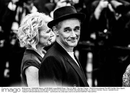 May 14, 2016 - Cannes, France - Mark Rylance attends The BFG (Le Bon Gros Geant - Le BGG) premiere during the 69th annual Cannes Film Festival at the Palais des Festivals on May 14, 2016 in Cannes, France. Cannes France  - ZUMAn230
