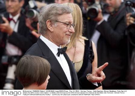 May 14, 2016 - Cannes, France - Kate Capshaw, Steven Spielberg, Ruby Barnhill attend The BFG (Le Bon Gros Geant - Le BGG) premiere during the 69th annual Cannes Film Festival at the Palais des Festivals. Cannes France - ZUMAc162