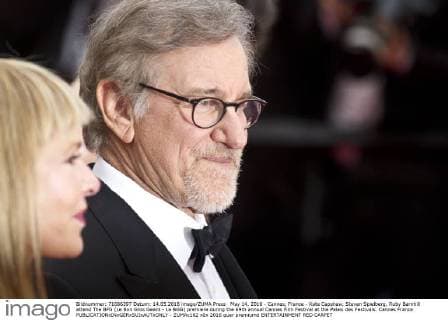May 14, 2016 - Cannes, France - Kate Capshaw, Steven Spielberg, Ruby Barnhill attend The BFG (Le Bon Gros Geant - Le BGG) premiere during the 69th annual Cannes Film Festival at the Palais des Festivals. Cannes France - ZUMAc162