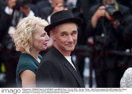 May 14, 2016 - Cannes, France - Mark Rylance attends The BFG (Le Bon Gros Geant - Le BGG) premiere during the 69th annual Cannes Film Festival at the Palais des Festivals. Cannes France - ZUMAc162