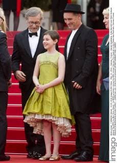 May 14, 2016 - Cannes, France - Steven Spielberg, Ruby Barnhill and Mark Rylance attend The BFG (Le Bon Gros Geant - Le BGG) premiere during the 69th annual Cannes Film Festival at the Palais des Festivals. Cannes France - ZUMAc162