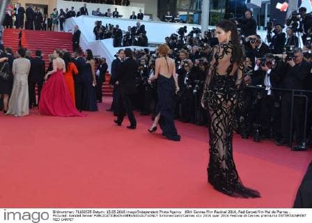 69th Cannes Film Festival 2016, Red Carpet film Mal de Pierres . Pictured: Kendall Jenner  SimonexComi Cannes