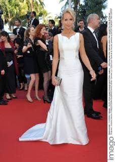 69th Cannes Film Festival 2016, Red carpet film Mal de Pierres . Pictured: Victoria Hervey  Cannes
