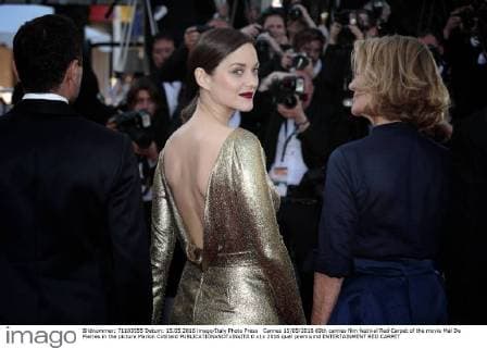 Cannes 15 05 2016 69th cannes film festival Red Carpet of the movie Mal De Pierres in the picture Marion Cotillard  0