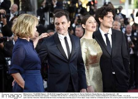 Louis Garrel, Marion Cotillard, Nicole Garcia, Alex Brendemühl - 69. Internationales Filmfestival Cannes - Premiere Mal De Pierre - 15 05 2016 LoicThebaud Panoramic 