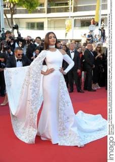 69th Cannes Film Festival 2016, Red Carpet film Mal de pierre . Pictured: Sonam Kapoor  AlbertoxTerenghi Cannes