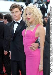 69th Cannes Film Festival 2016, Red Carpet film Mal de pierre . Pictured: Pixie Lott, Oliver Cheshire  AlbertoxTerenghi Cannes